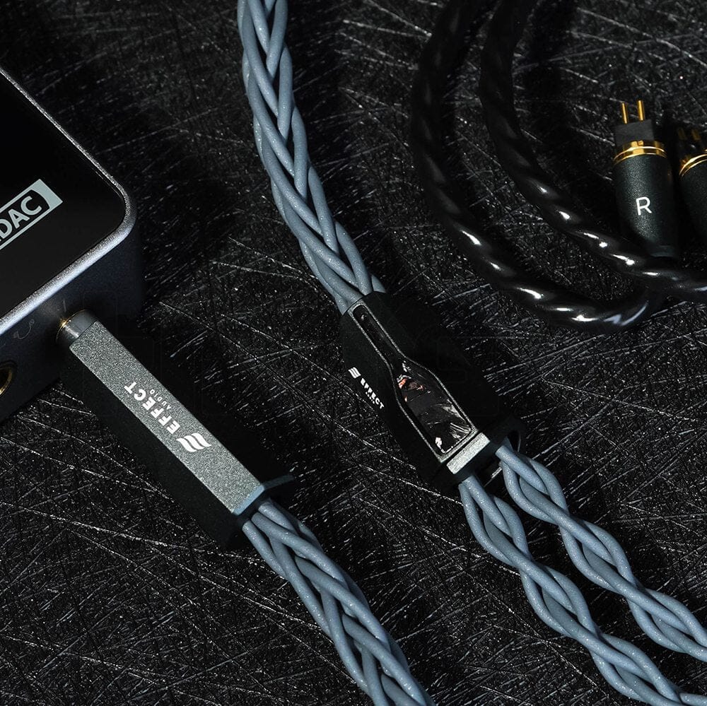 Effect Audio Signature Series II Eros S II 8-Wire Premium Earphone Cable - Upgrade Your Audio Experience for Music Lovers & Audiophiles