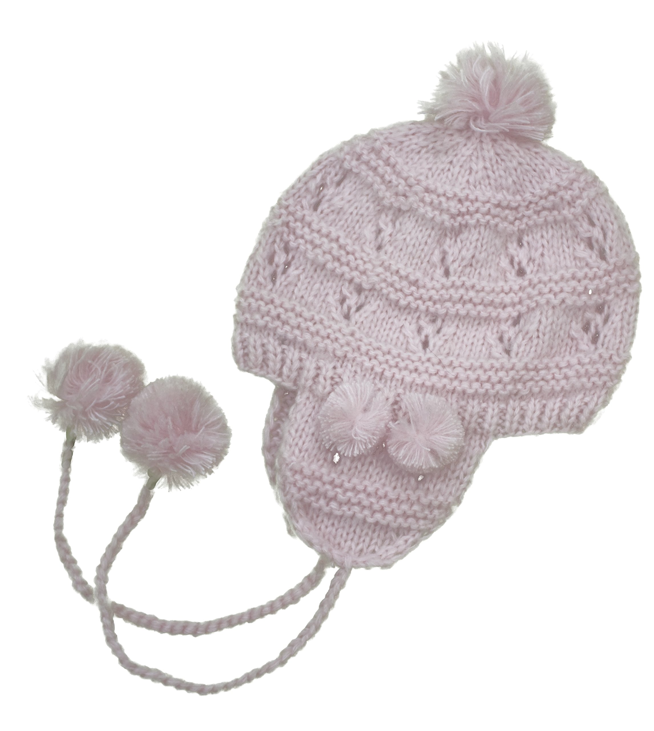 Handmade Crochet Beanie Hat for Women & Men - 100% Acrylic Yarn Winter Hat with Earflaps - Warm Knitted Cap for Outdoor Activities, Skiing, Hiking & Cold Weather Fashion