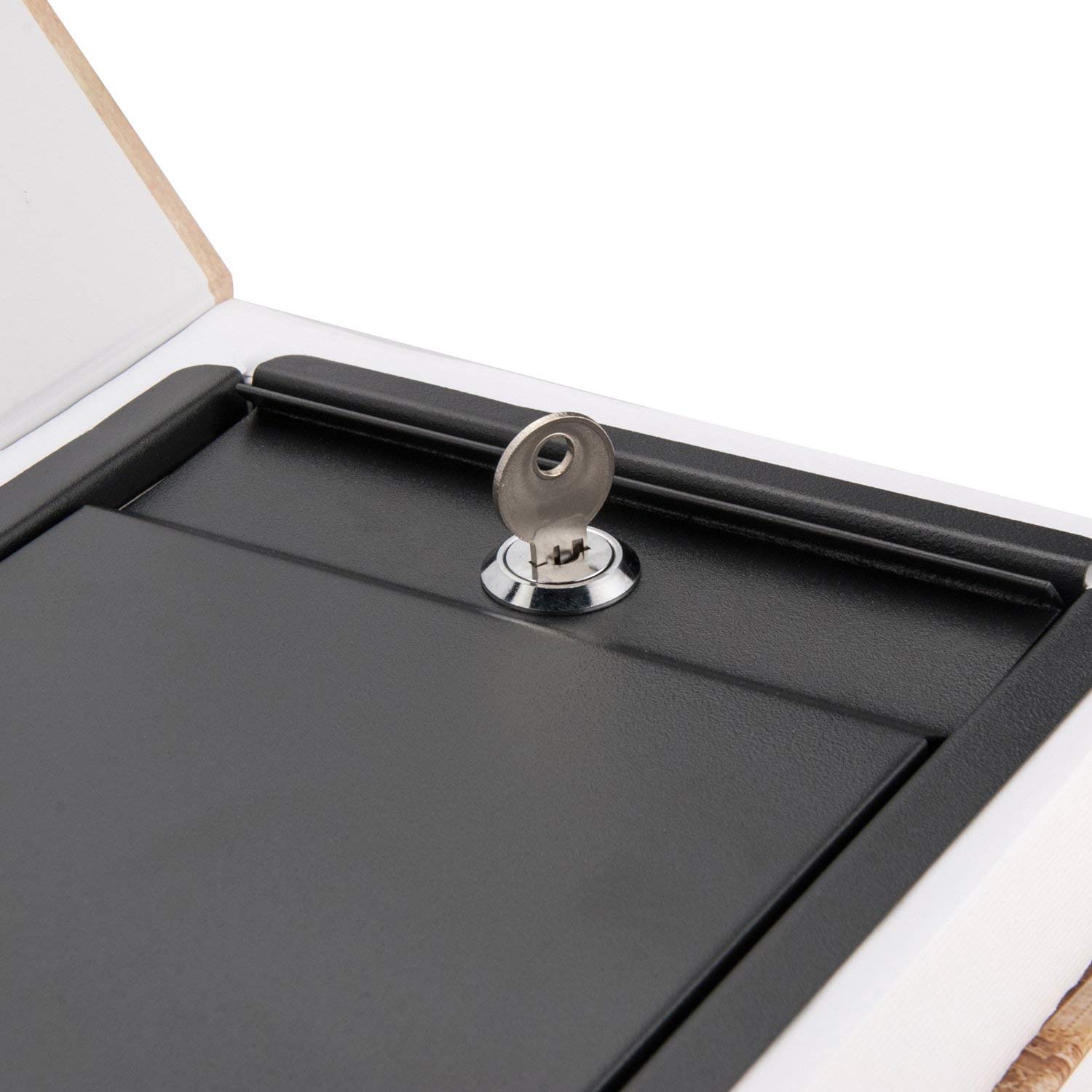Barska Portable Diversion Dual Book Safe - Hidden Lock Box for Valuables & Personal Items | Secure Storage for Home, Office & Travel | Discreet Concealed Safe for Cash, Jewelry & Documents