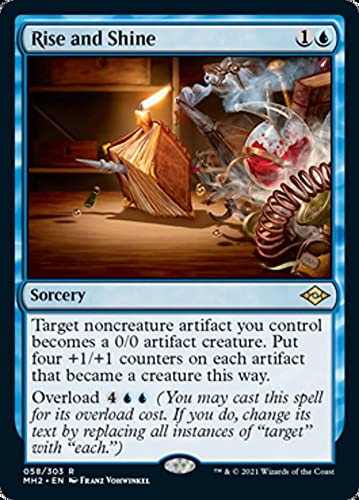 Magic: The Gathering - Rise and Shine (058) Foil Card - Modern Horizons 2 MTG Booster Pack - Perfect for Collectors & Competitive Play