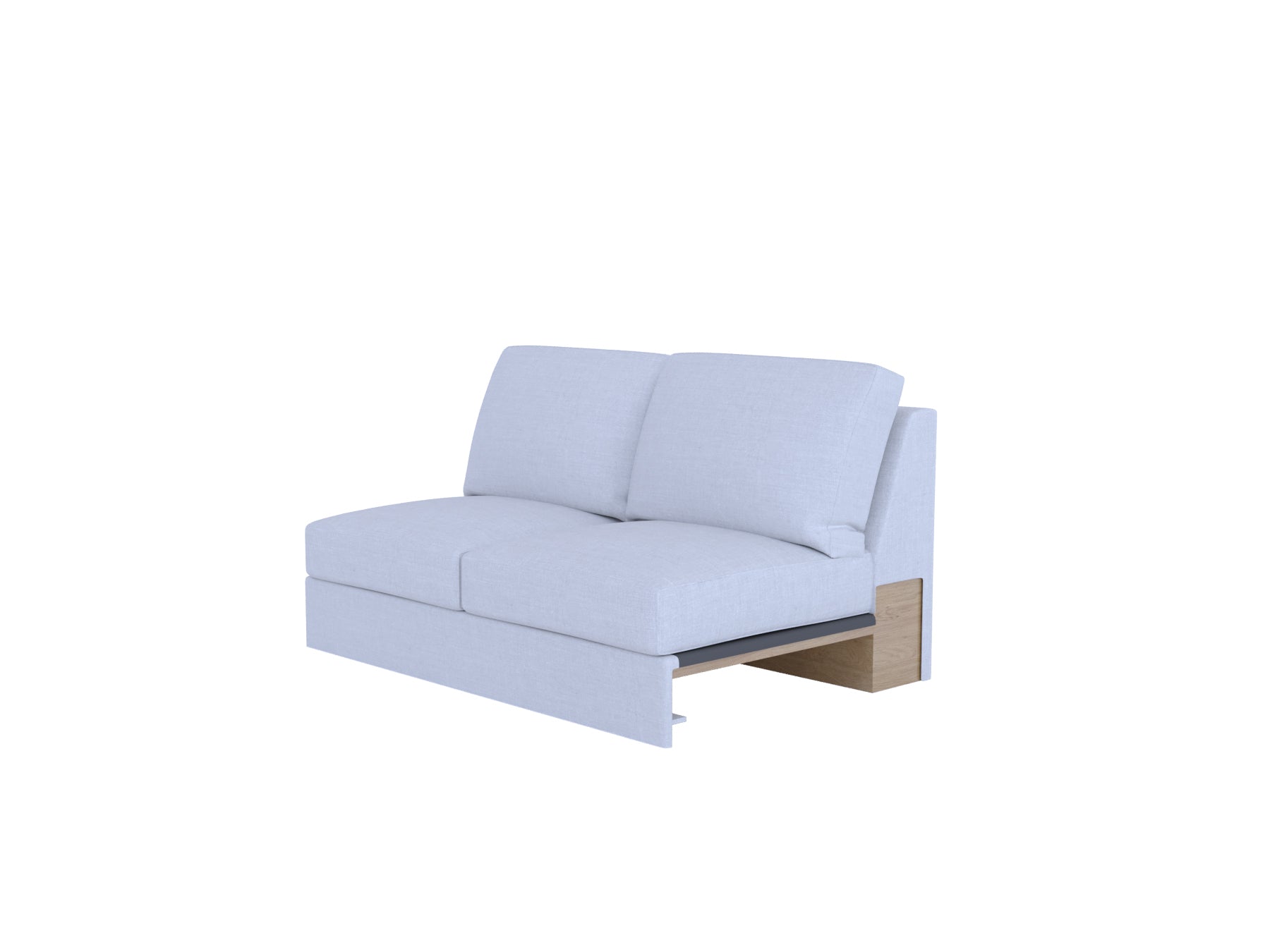 Finnala Loveseat Slipcover - Soft Stretch Fabric Sofa Cover Protector for Sectional Couches - Perfect for Living Room, Bedroom, and Home Decor