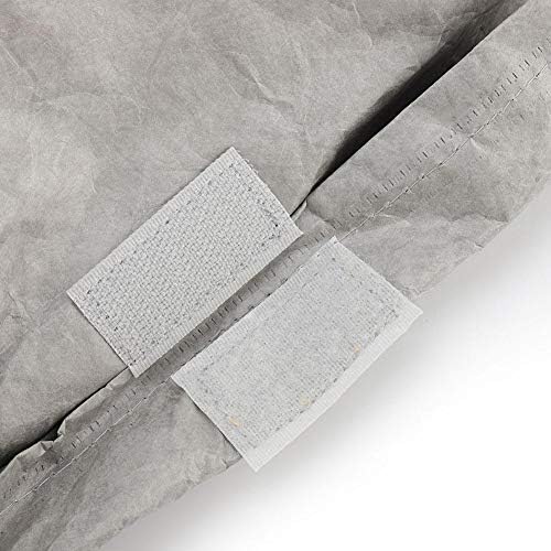 Waterproof Insulated Lunch Box for Women & Men - Reusable Kraft Paper Lunch Bag for Office, School & Outdoor Picnic (Gray) | Eco-Friendly Food Storage Solution for Work, Hiking & Travel
