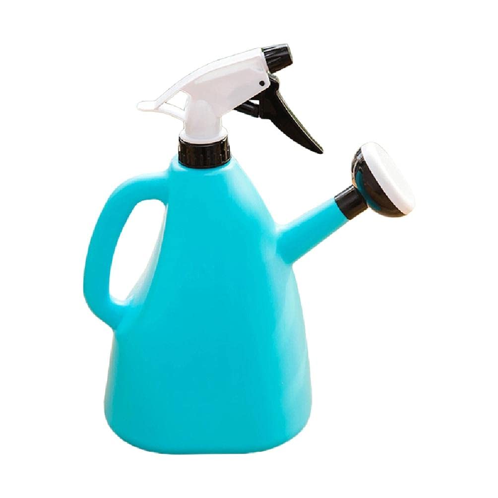 Dual Purpose Press Watering Can - Large Capacity Garden Watering Can with Round Spout for Manual Irrigation | Perfect for Indoor Plants, Outdoor Gardens & Greenhouses