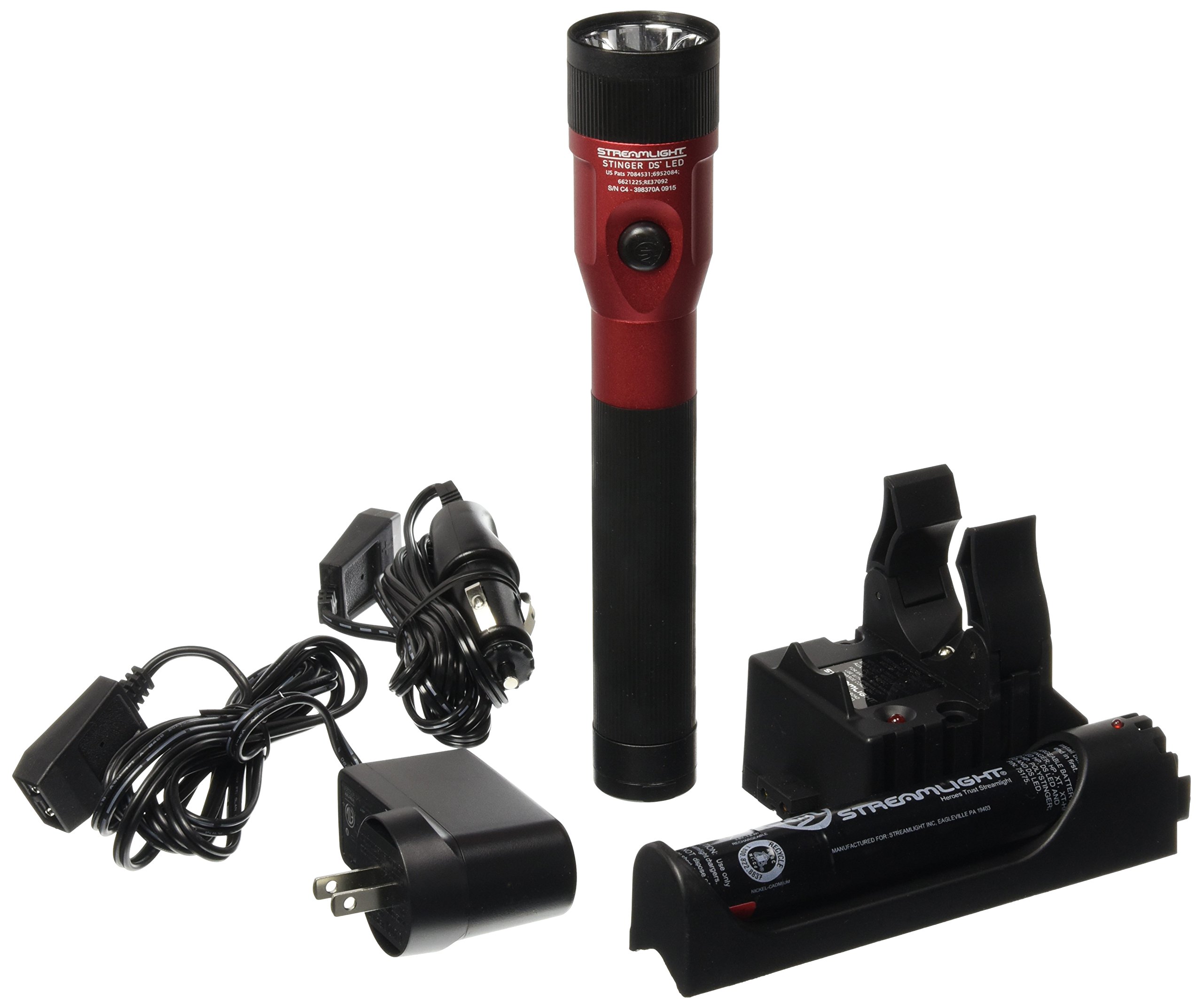 Streamlight 75616 Tactical Flashlight - High Lumens, Durable Red LED Flashlight for Camping, Hiking & Emergency Use