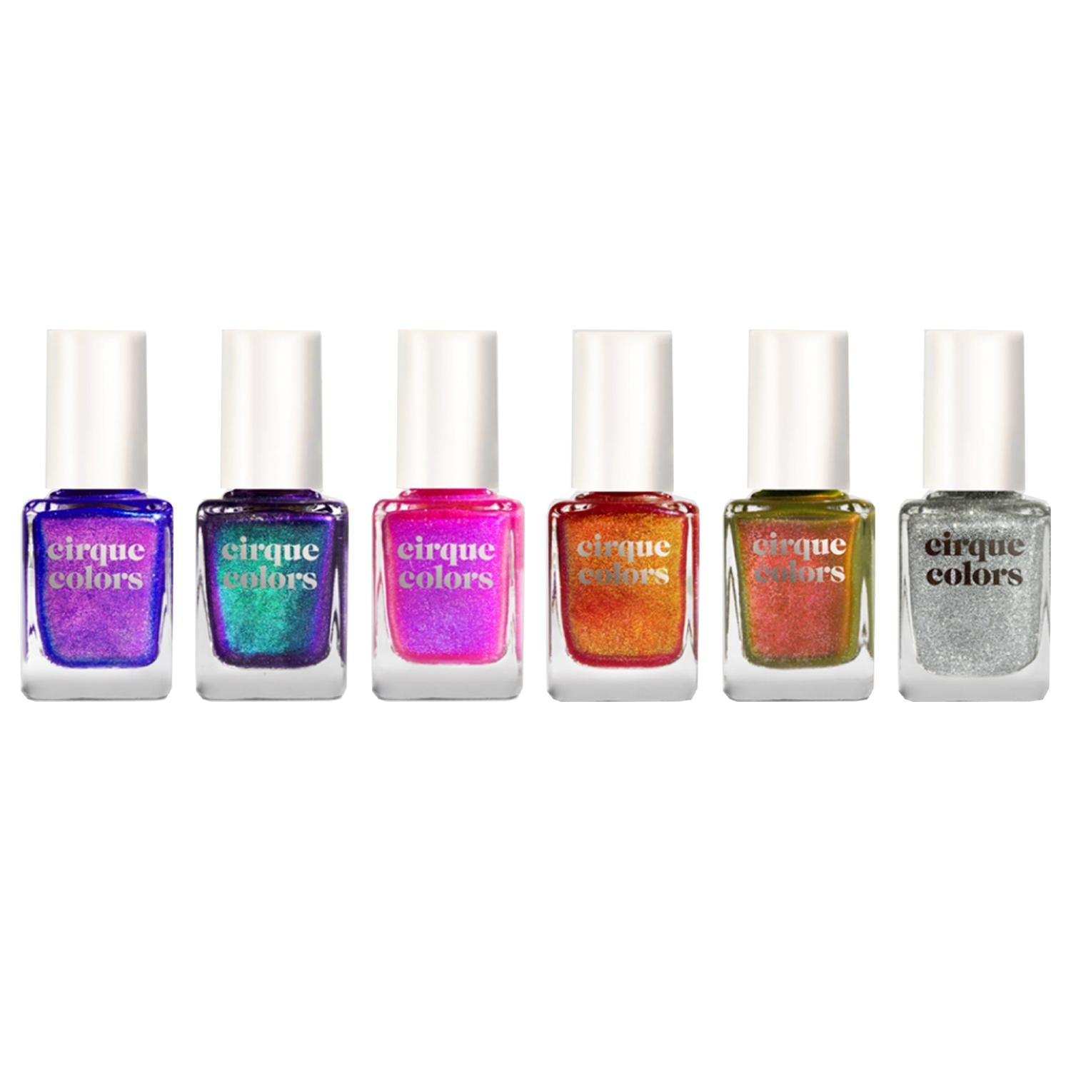 Cirque Colors Cosmic Discotheque Nail Polish - 0.37 oz Long-Lasting Vegan Nail Lacquer for Party, Night Out & Special Occasions