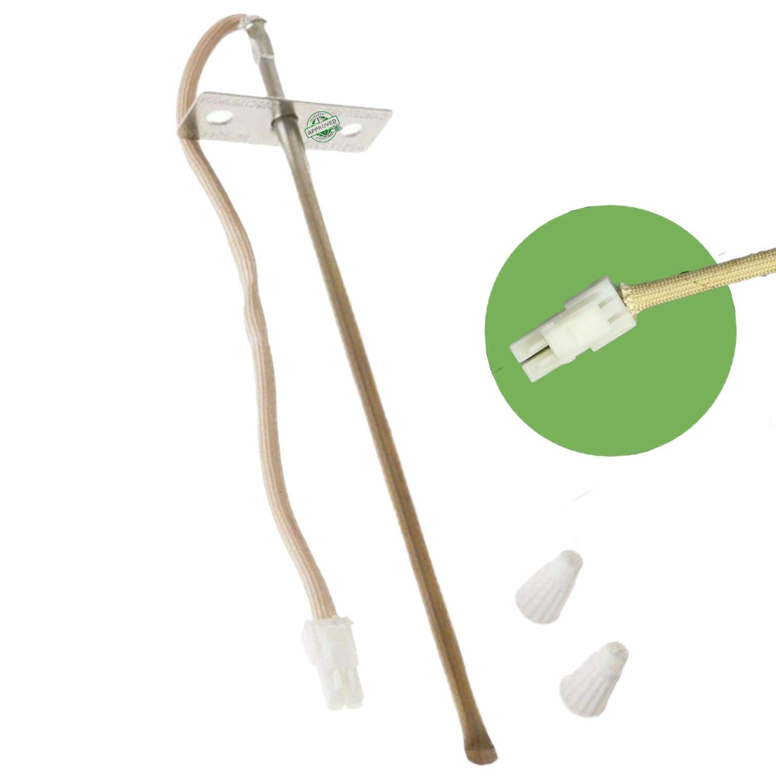 GLOB PRO SOLUTIONS WB21X5301 Stove Range Oven Temperature Sensor Assembly Replacement - Compatible with General Electric & Roper WB21X5301 Heavy Duty - Perfect for Oven Repair & Maintenance