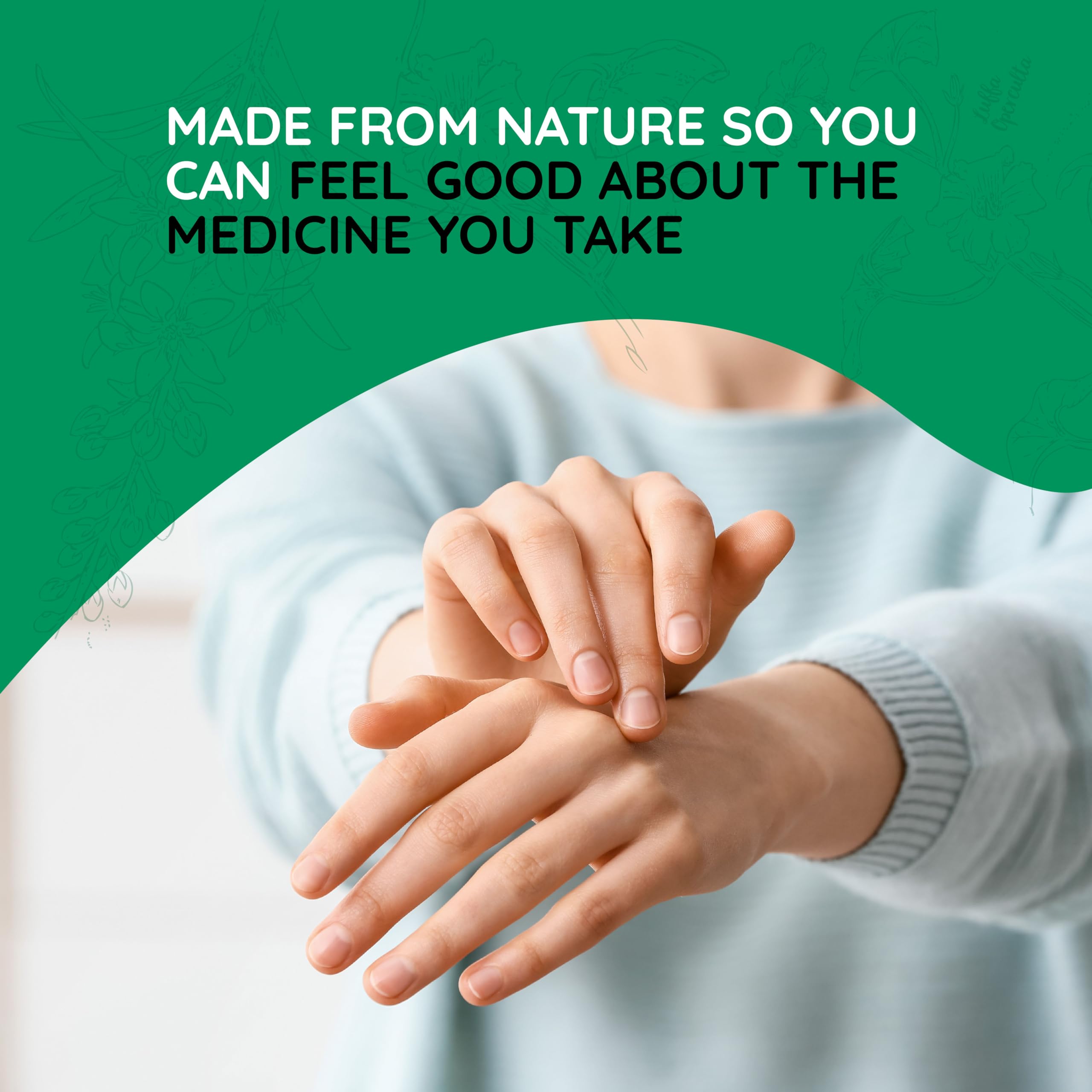 BHI Skin Natural Eczema Relief Remedy - 8 Active Soothing Homeopathic Ingredients for Dry, Red, Itchy Skin Treatment on Face & Body - 100 Tablets | Daily Skin Care Solution for Adults & Kids