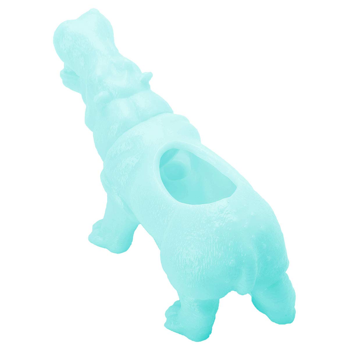 Dinosaur & Rabbit Shaped Succulent Planter - Creative Cactus Bonsai Flower Pot for Home & Office Desktop Decoration (Light Blue Hippo) | Perfect for Indoor Plants, Succulents, Air Plants & Small Cacti