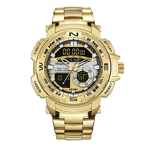 Men's Digital Sports Watch - Waterproof Chronograph, Minimalist Classic Design, Fashionable Gift for Dating & Active Lifestyle (Model M8007) | Perfect for Running, Swimming, Gym & Everyday Wear