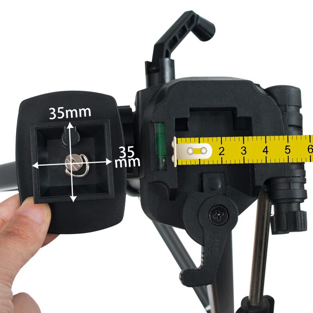 DSLR Camera Adapter Mount - Quick Release Plate & Tripod Base for 3D Tripods | Compatible with DSLR Cameras for Photography, Videography & Travel Shooting