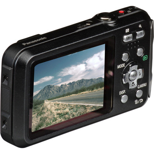 Panasonic Lumix DMC TS30 Waterproof Digital Camera 16.1MP with 4x Optical Zoom - Shockproof & Freeze Proof for Outdoor Adventures, Travel & Underwater Photography (Black)