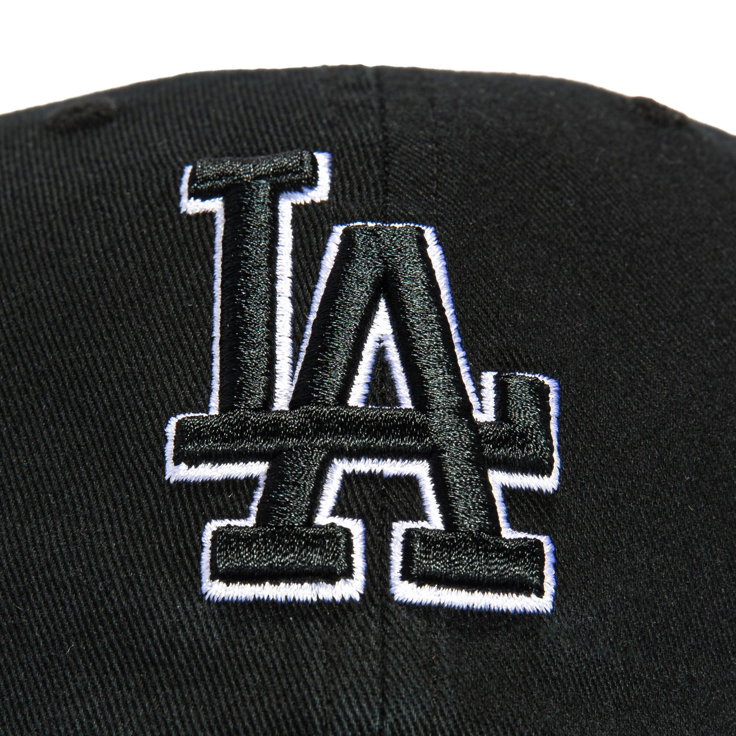 47 Brand Los Angeles Dodgers Cleanup Adjustable Baseball Cap - Black/White Snapback Hat for Men & Women - Perfect for Baseball Games, Sports Events & Casual Wear