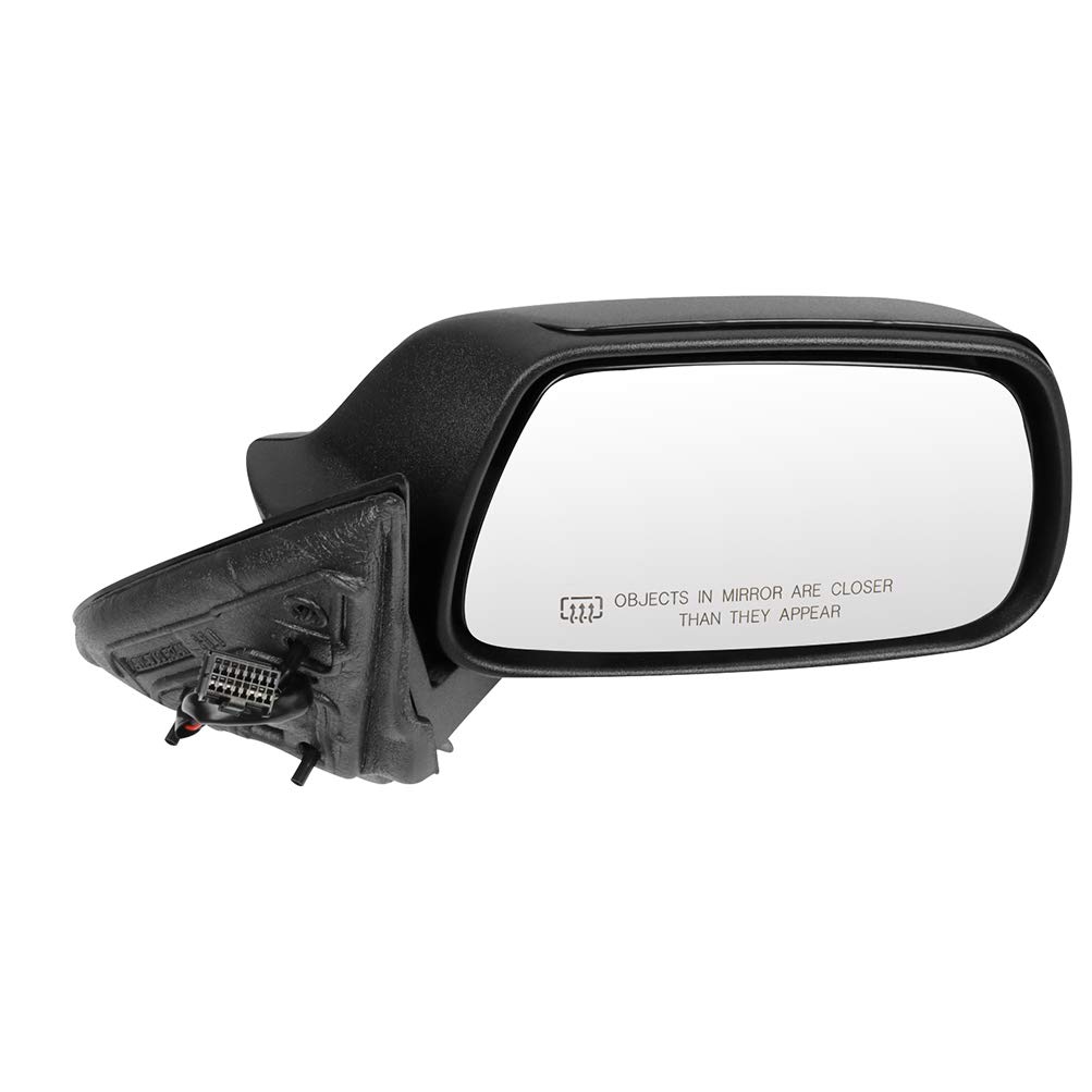2005-2010 Jeep Grand Cherokee Black Right Side Mirror - Textured Heated Manual Folding Replacement for Enhanced Visibility & Safety | Perfect for Off-Roading, Daily Commuting and Winter Driving