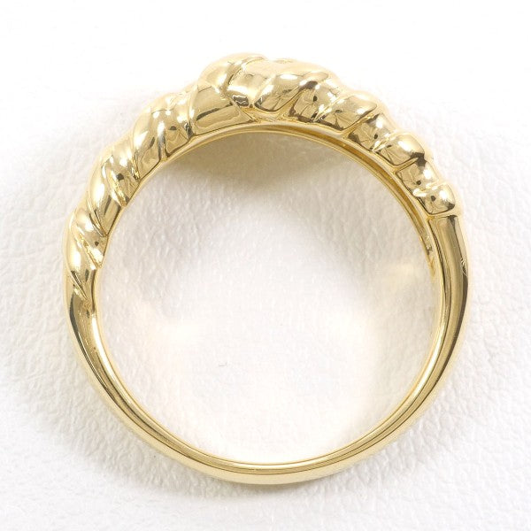 18K Yellow Gold Diamond Ring for Women - Elegant Solitaire Engagement & Wedding Band - Perfect for Proposals, Anniversaries, and Special Occasions