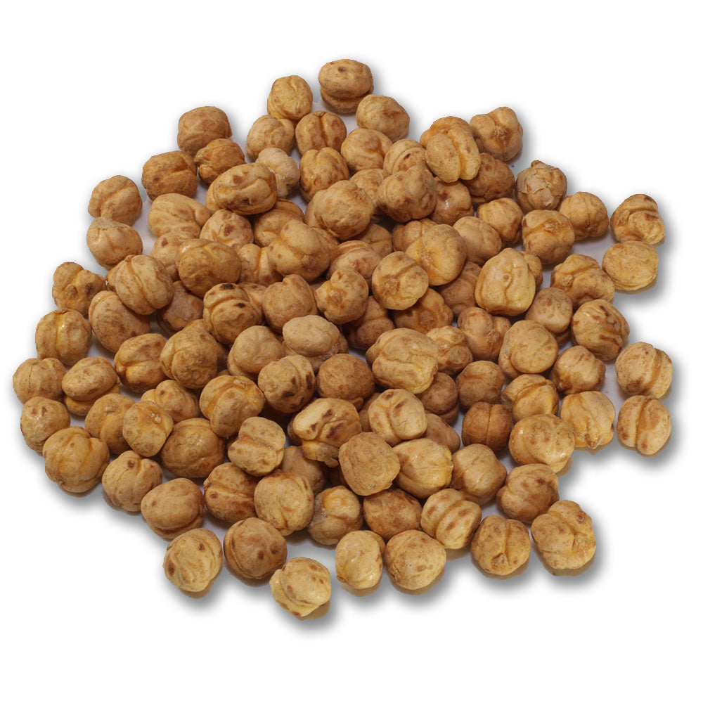Crunchy Salted Chickpeas Snacks - High Protein Healthy Roasted Garbanzo Beans - Perfect for Keto, Vegan & Gluten-Free Diets - Great for On-the-Go Snacking, Office Lunch & Road Trips