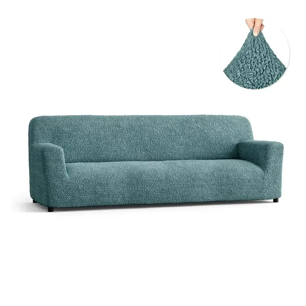4-Seater Sofa Slipcover - Soft Microfiber Fabric, Stretchable & Washable - Perfect for Living Room, Family Room & Home Decor