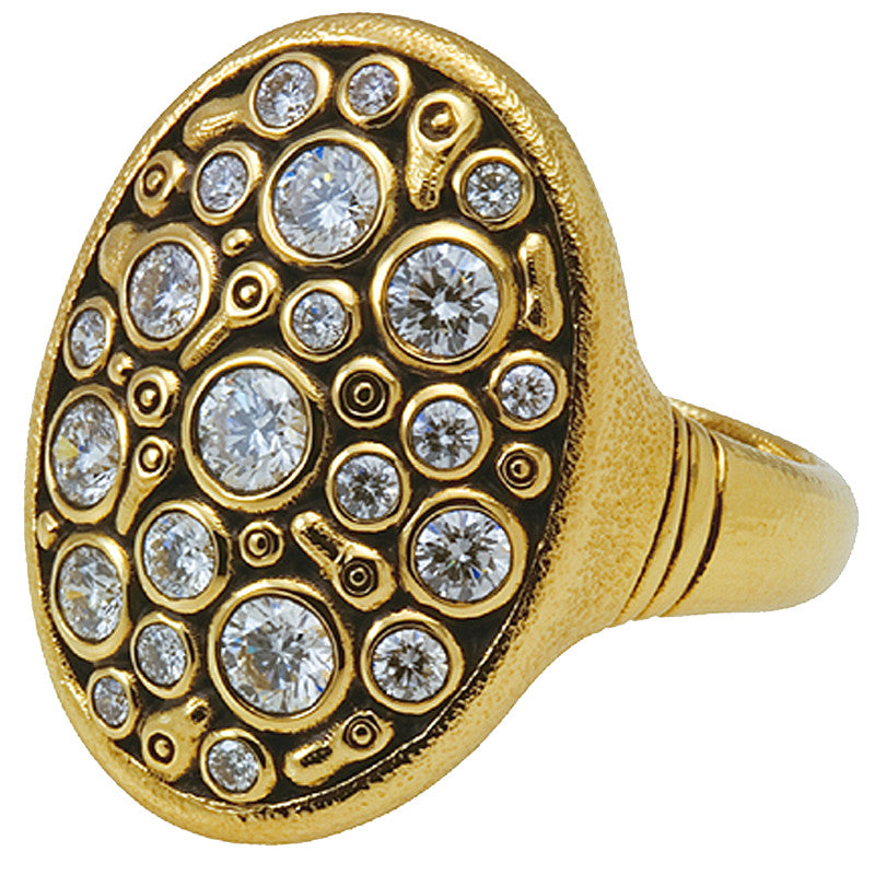 Alex Sepkus Constellation Dome Ring R 141D - Elegant Celestial Jewelry for Women, Perfect for Weddings, Anniversaries & Special Occasions