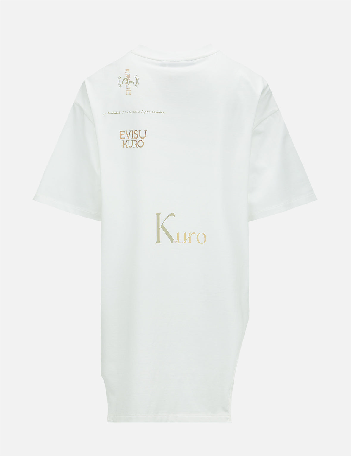 Stylish Asymmetric Foil Print T-Shirt for Women & Men - Trendy Graphic Tee with Multi-Logo Design - Perfect for Casual Wear, Parties, and Street Fashion