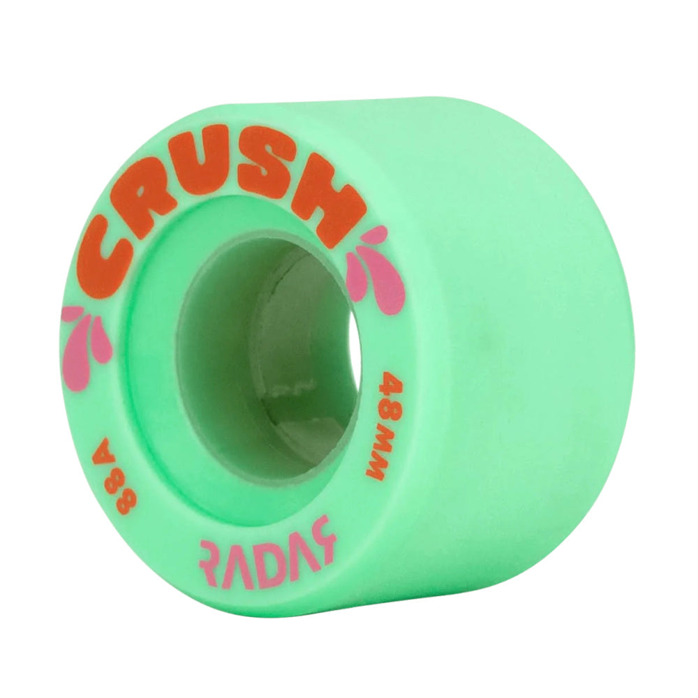 48mm Radar Crush Outdoor Roller Dance Wheels - 4 Pack for Smooth Skating & Roller Derby Performance