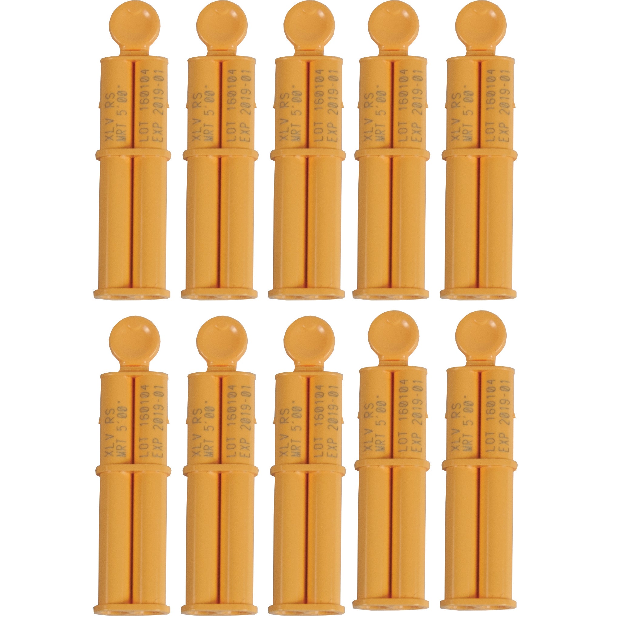 10 Pack Single Use Refill Cartridges for Smooth & Easy Application - Perfect for Home, Office, and Salon Use