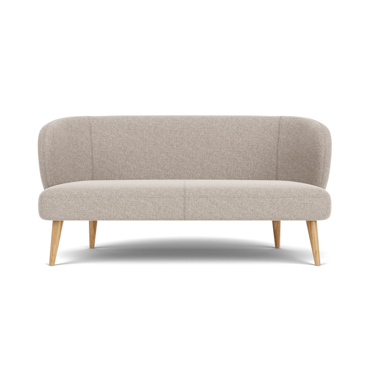 Kathleen Fabric 2 Seater Sofa - Modern Living Room Furniture for Small Spaces | Perfect for Apartments, Condos & Cozy Homes