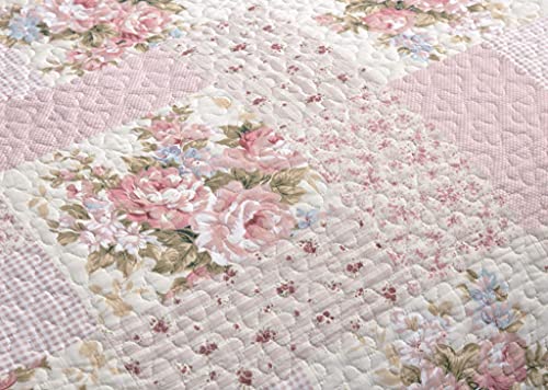 Pink Floral Patchwork