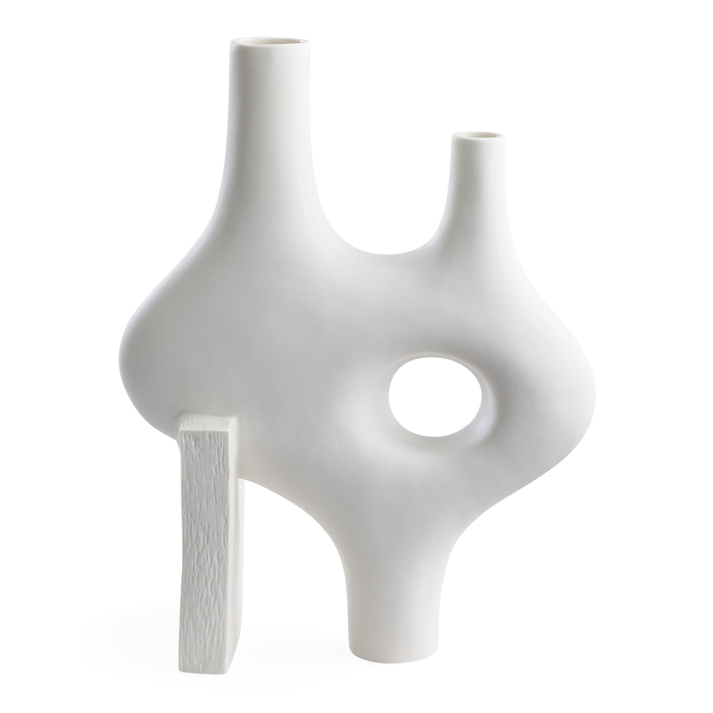 Paradox XL Vase - Large Modern Ceramic Flower Vase for Home Decor, Wedding Centerpieces & Office Desk Decorations