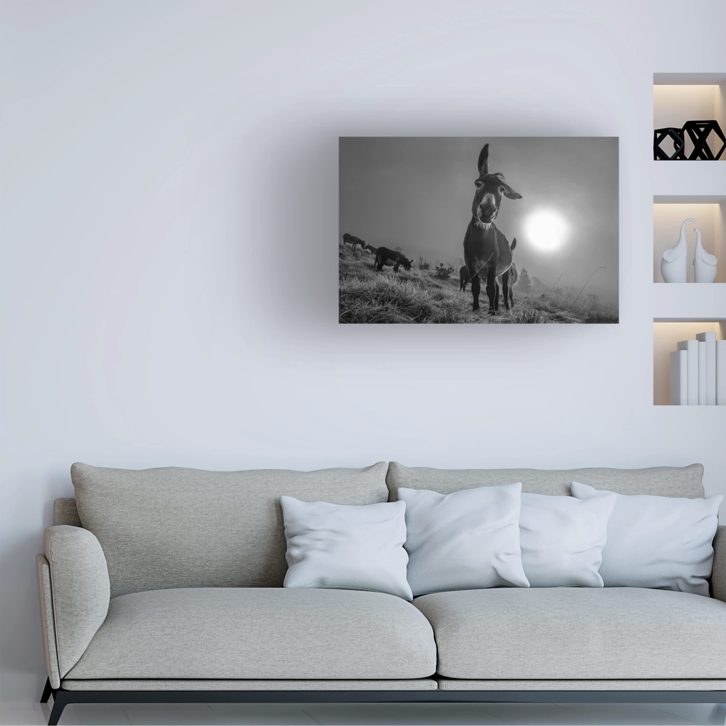 Trademark Fine Art 'Friend' Canvas Wall Art by Alessandro Traverso - Perfect for Living Room, Bedroom & Office Decor