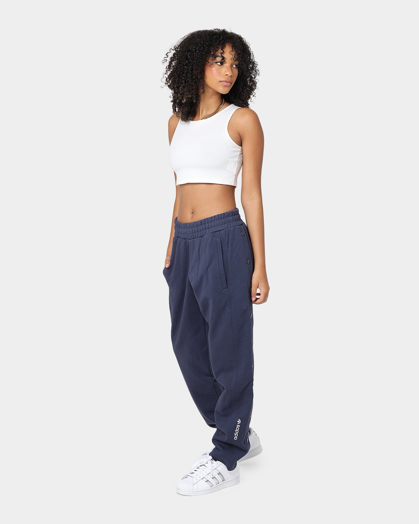 Adidas Adibreak Future Sweatpants for Men - Comfortable Athletic Jogger Pants in Shadow Navy - Perfect for Gym, Running & Casual Wear