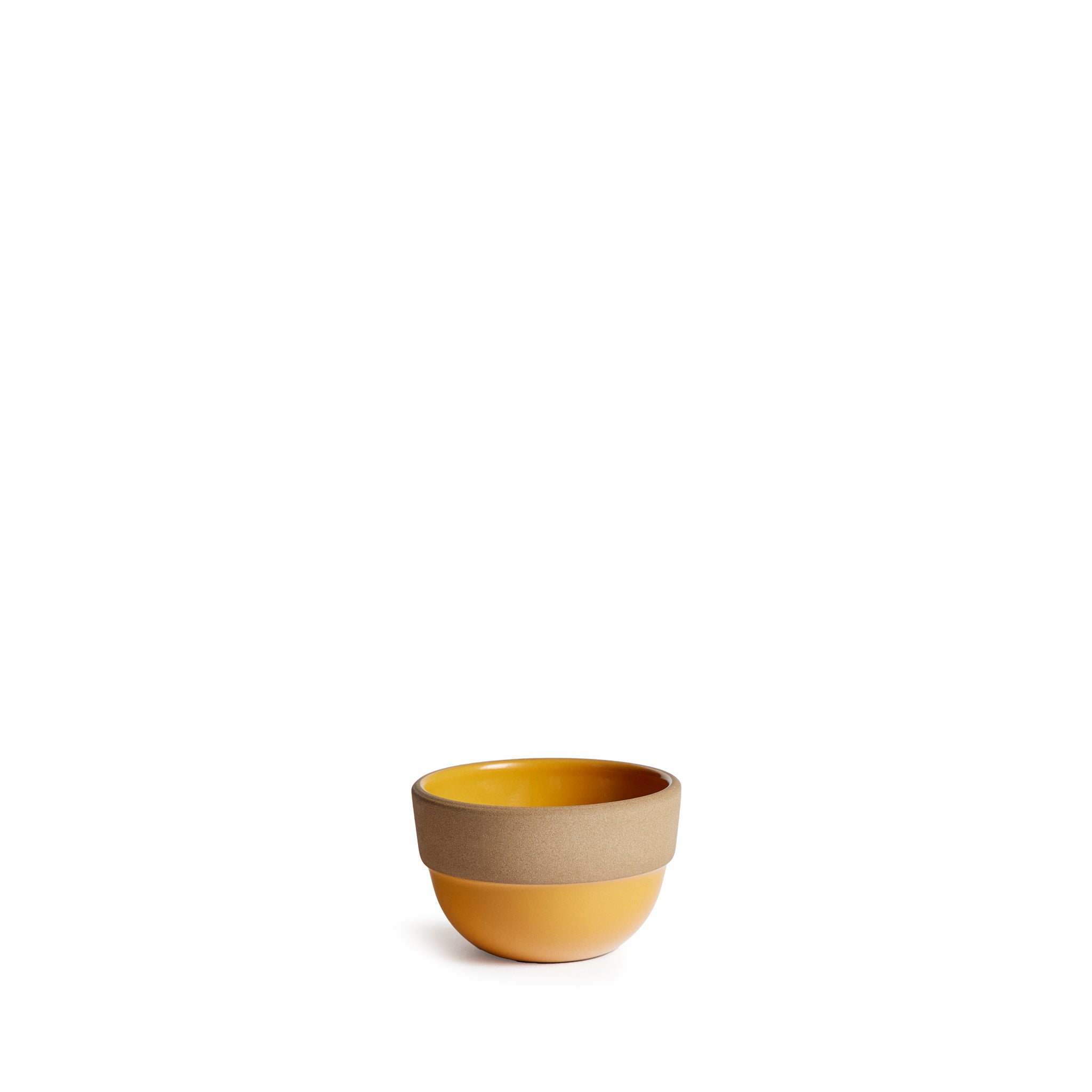 Butterscotch Rim Mini Bowl - Small Decorative Serving Bowl for Snacks, Nuts, Candy & Desserts - Perfect for Parties, Home Decor & Kitchen Use
