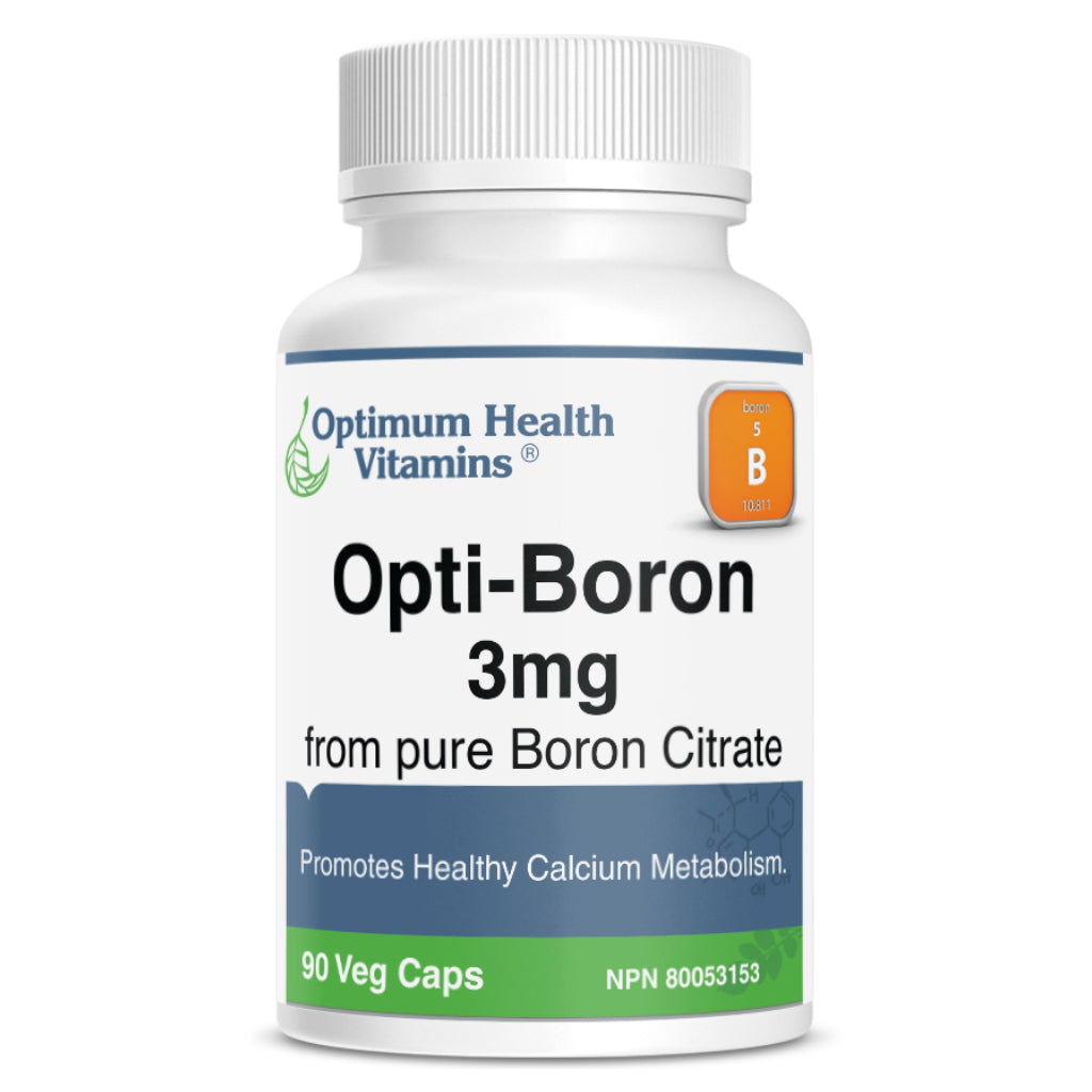 Opti Boron Supplement - High Absorption Boron Capsules for Joint & Bone Health - Supports Testosterone & Magnesium Levels - Ideal for Athletes & Active Lifestyles