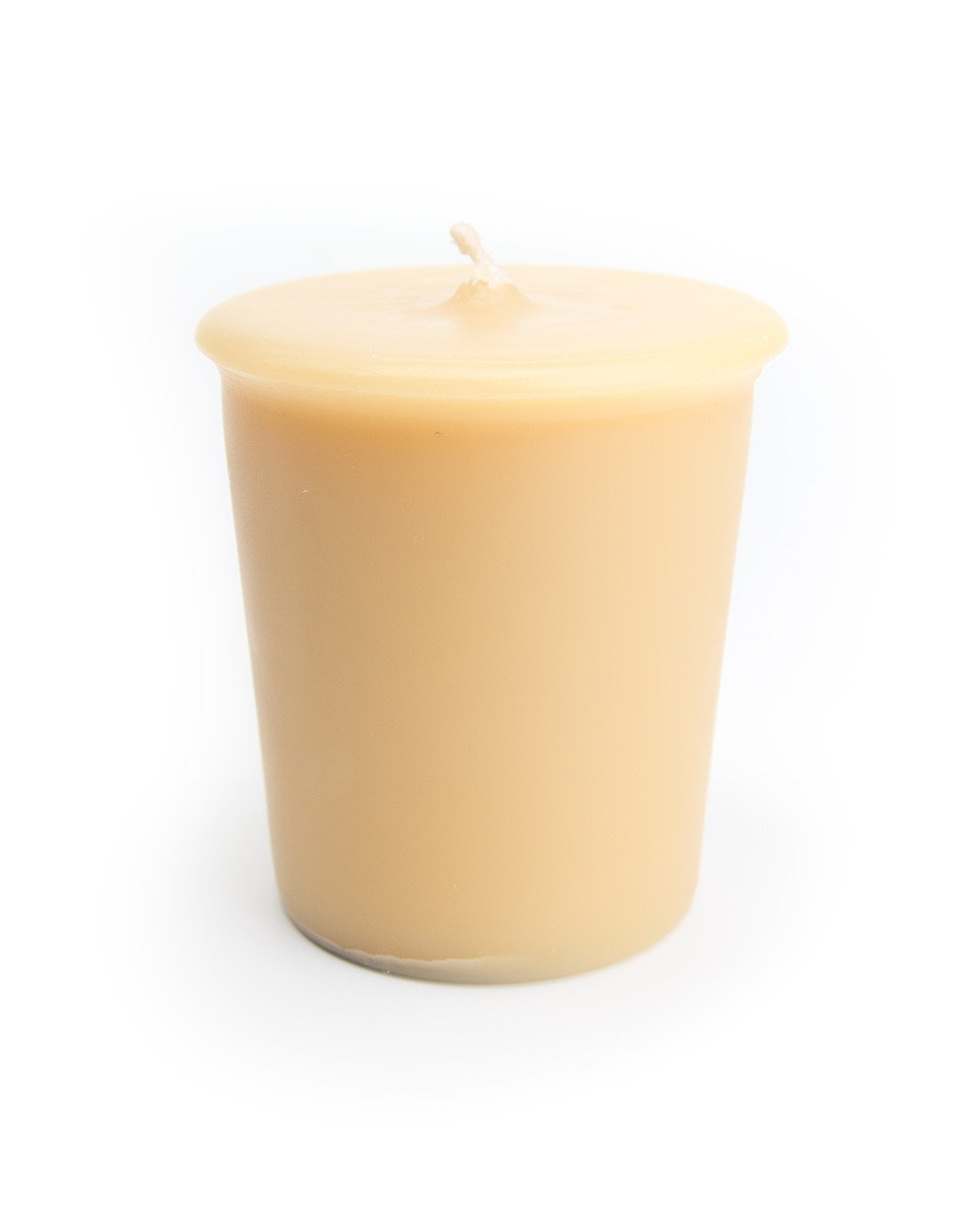 Cinnamon Vanilla Soy Votive Candles - Natural Scented Candles with Essential Oils - 6 Pack Beige Votive Candle Refills for Home Decor, Romantic Dinner, Spa Relaxation & Gift Giving