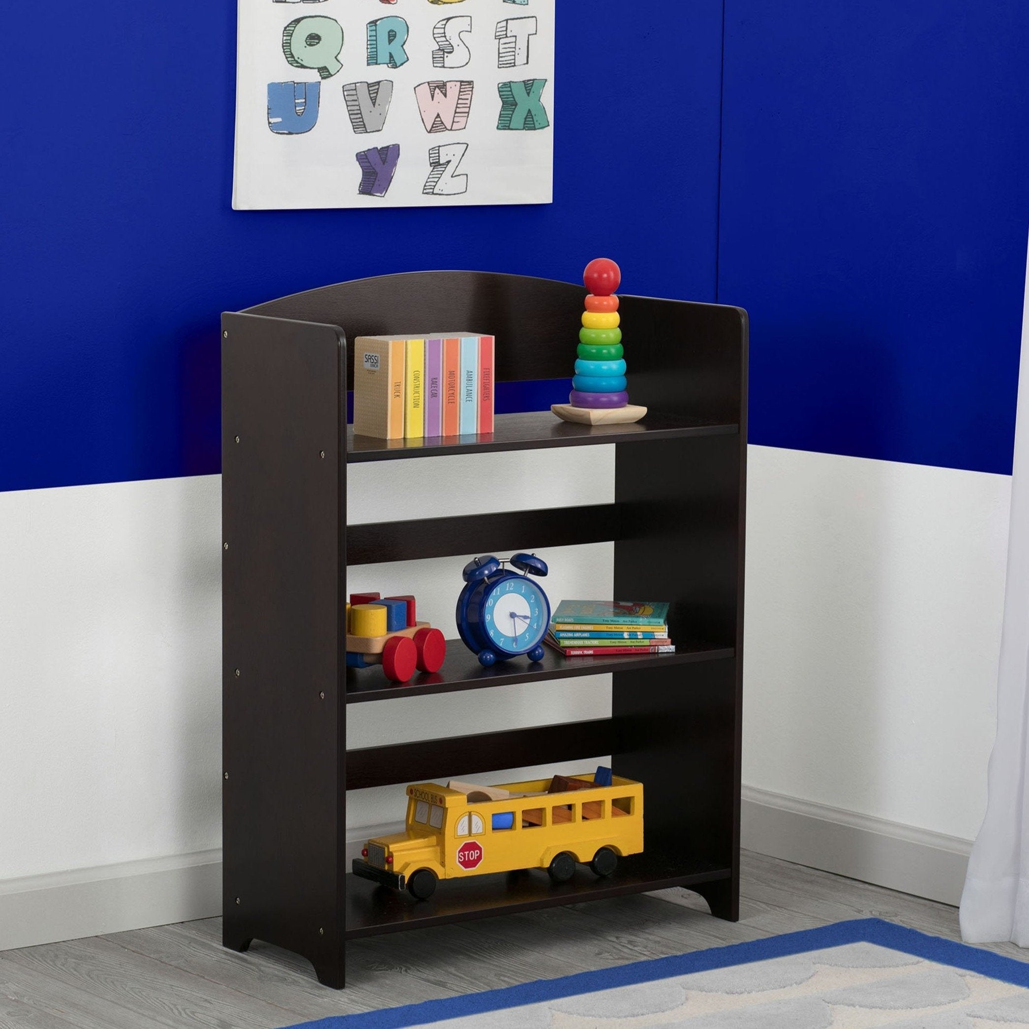 MySize Bookshelf - Adjustable & Customizable Wooden Shelf for Home & Office - Perfect for Books, Decor & Storage
