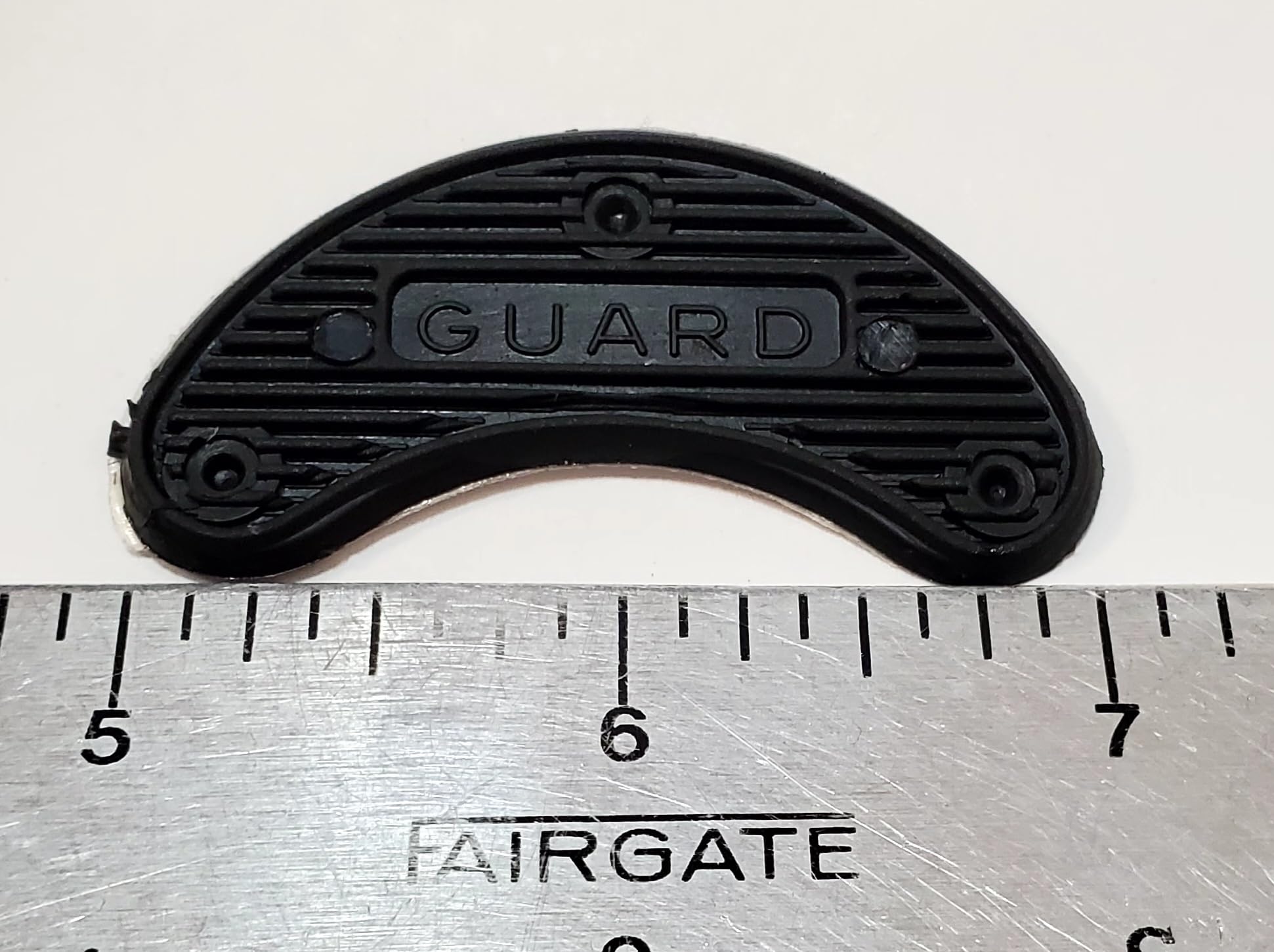100 Pairs Plastic Shoe Guard Plates for Size 5 Boots (2 1/8