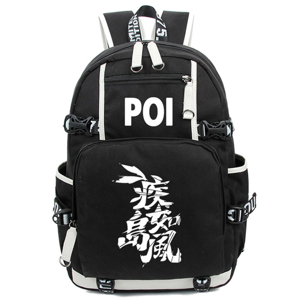 Stylish Japanese Anime Cosplay Backpack - Siawasey Bookbag for School, Travel & Conventions | Cute Shoulder Bag for Anime Fans & Students