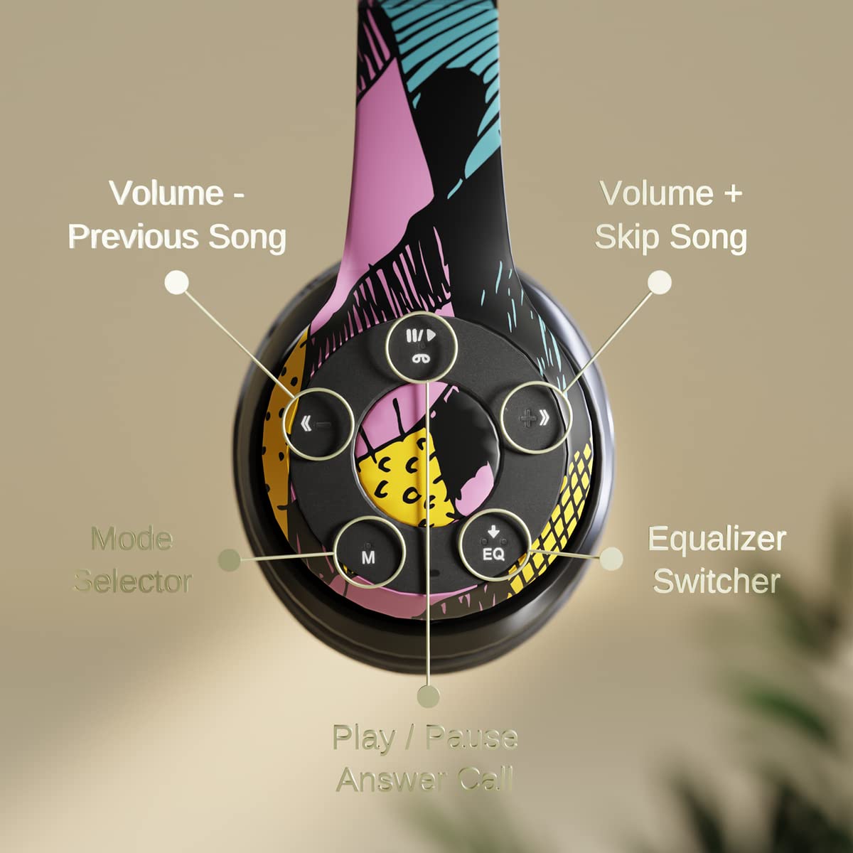Disney Nightmare Before Christmas Sally Dress Bluetooth Headphones - Wireless Over-Ear Headset with Built-in Mic, Foldable Design Featuring Enchanting Sally & Friends Artwork for Adults & Kids | Perfect for Movie Nights, Cosplay & Disney Fans