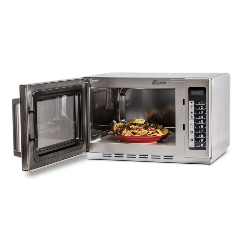 Amana 1.2 Cu Ft 1000W Countertop Microwave Oven with Touch Controls - Perfect for Small Kitchens, Dorms & Office Break Rooms