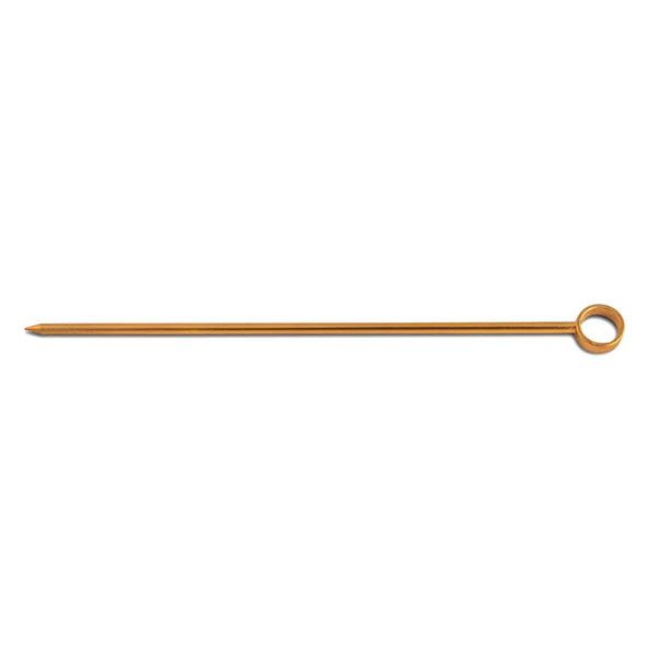 Premium 12-Pack Gold Plated Cocktail Picks - Elegant Drink Garnish Tools for Cocktail Parties, Weddings & Home Bars | Cocktail Kingdom