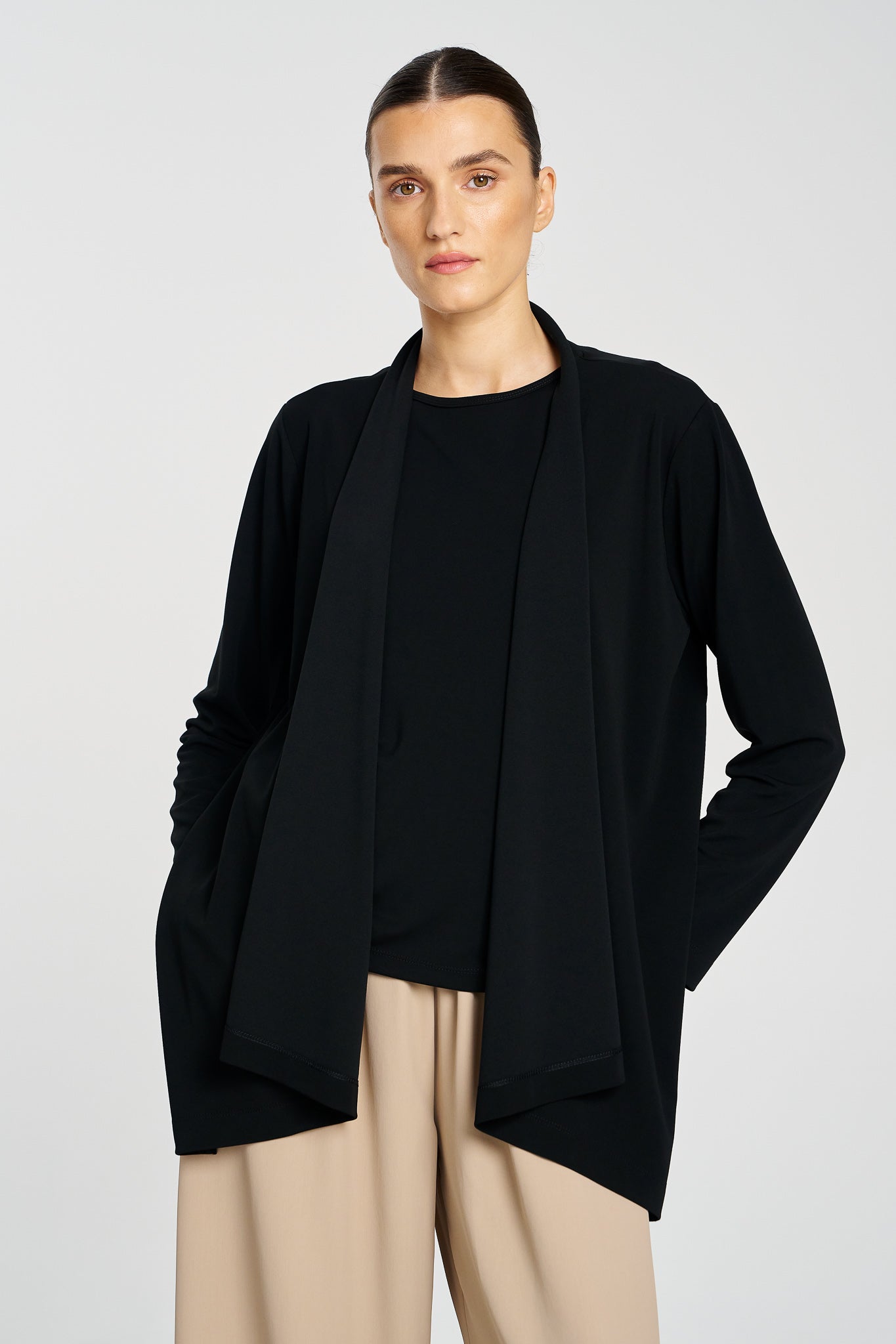 Mela Purdie Boater Shell Powder Knit Sweater - Women's Lightweight Knit Top for Casual Wear, Office & Weekend Outfits