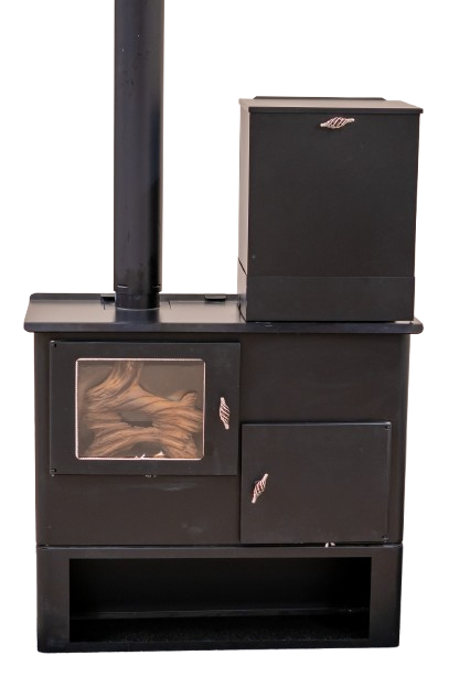 GAP2020 Non-Electric Pellet Stove - Efficient Wood Pellet Heater for Home, Cabin & RV - Eco-Friendly Heating Solution for Winter & Power Outages