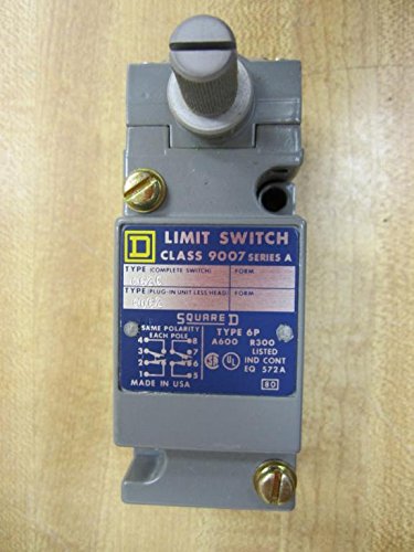 Square D 9007-C62C Limit Switch 9007C62C Series A - Industrial Grade Electrical Switch for Automation & Control Systems - Perfect for HVAC, Machinery, and Safety Applications