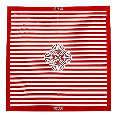 Red Stripes Swim Sarong Pareo Cover Up - Stylish Beach Wrap for Women, Quick-Dry Lightweight Swimwear Cover, Perfect for Pool, Beach & Vacation
