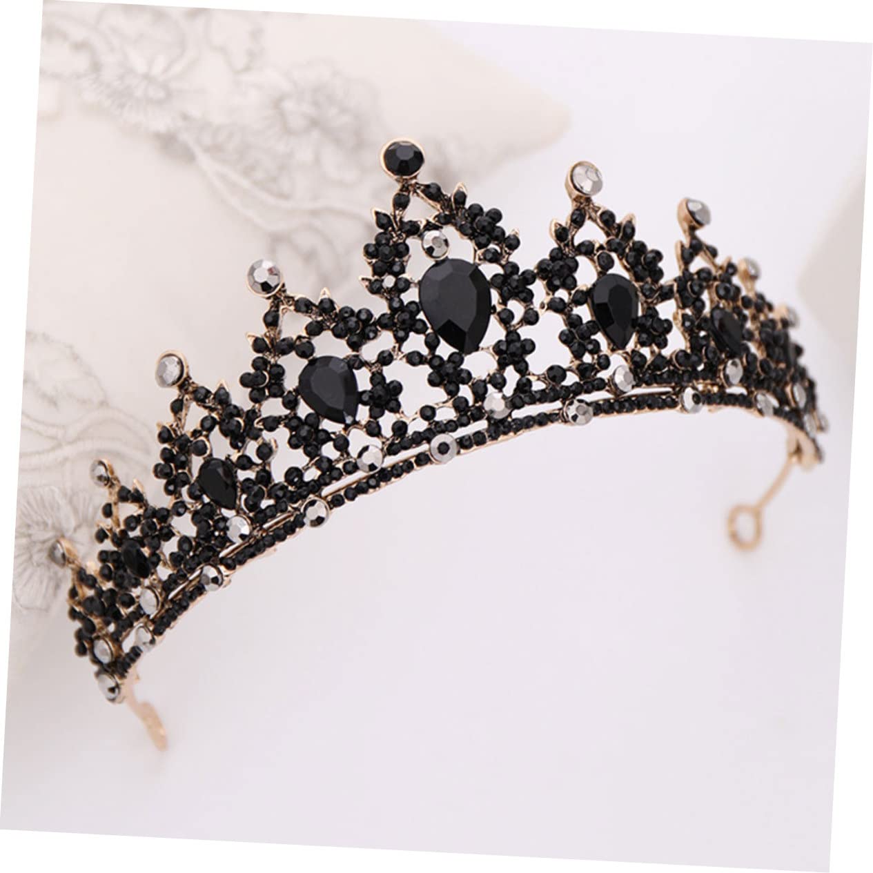 Beavorty 2-Piece Wedding Hair Tiara Set - Bridal Crown & Baroque Headpiece for Women | Perfect for Fairy-Themed Weddings, Bridal Showers & Special Occasions