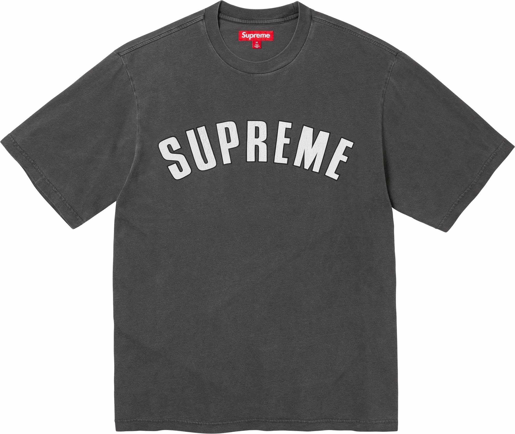 Supreme Cracked Arc Short Sleeve Top - Black | Trendy Streetwear for Men & Women | Perfect for Casual Outfits & Summer Fashion