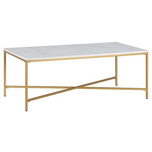 Brass/Faux Marble