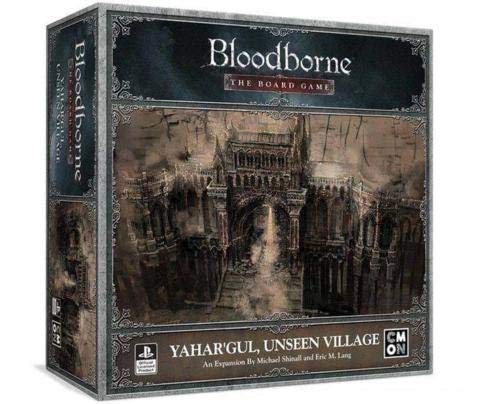 Bloodborne The Board Game: Yahar'Gul Unseen Village Expansion - Horror Strategy Game for Adults & Teens - Perfect for Game Nights & Halloween Parties