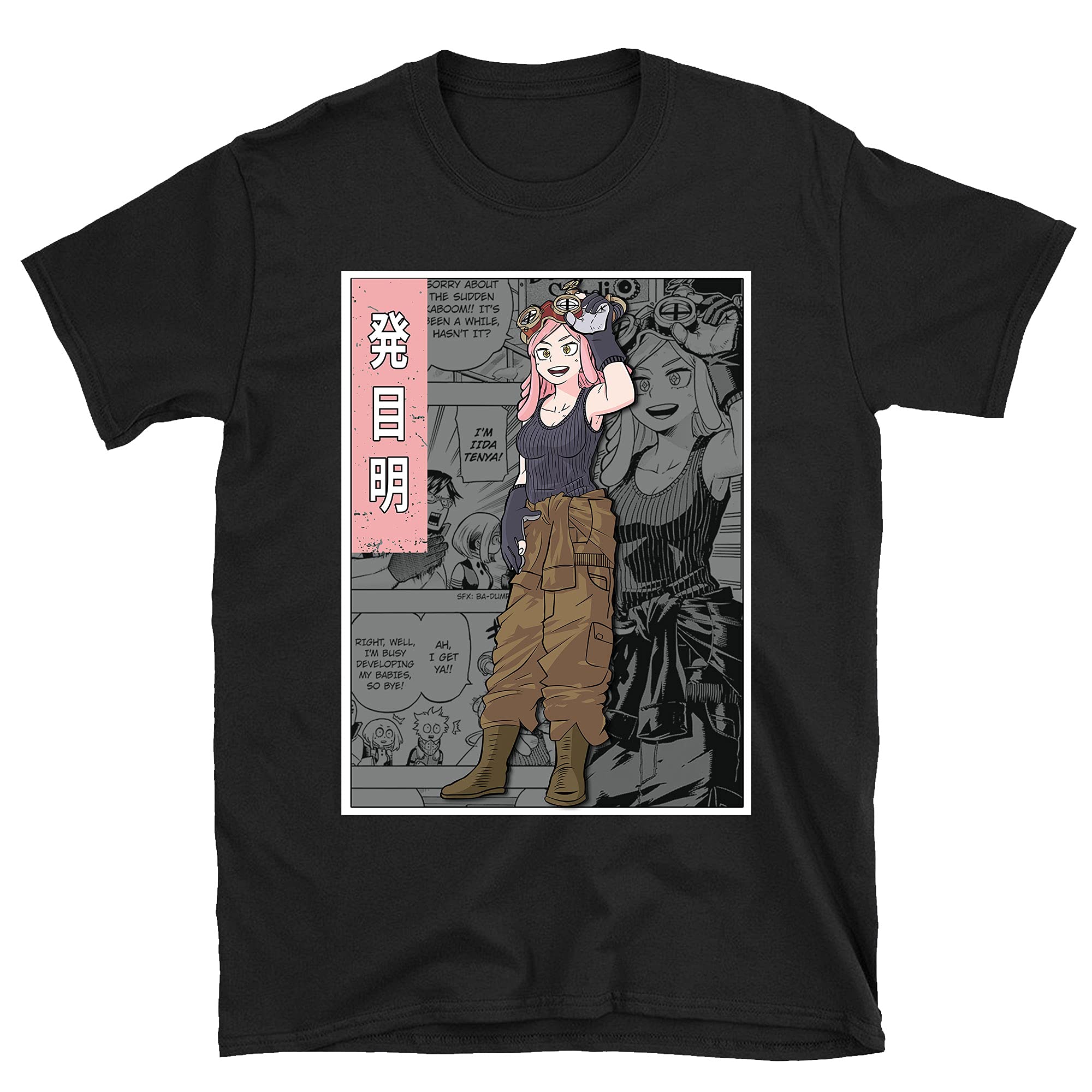 My Hero Academia Mei Hatsume Anime Manga Graphic T-Shirt - Perfect for Cosplay, Conventions & Anime Fans