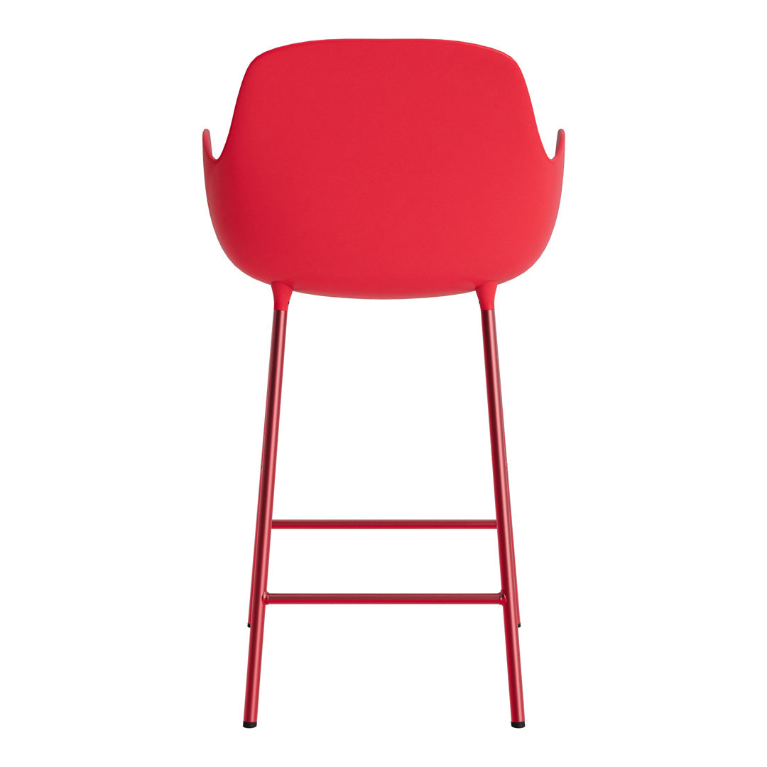 Modern Form Bar Armchair - Stylish and Comfortable Bar Stool for Kitchen, Dining, and Lounge Areas - Perfect for Home, Cafe, and Restaurant Use