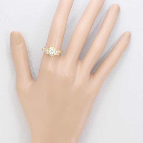 18K Yellow Gold Diamond Ring for Women - Elegant Yellow Diamond Jewelry for Engagement, Wedding, Anniversary & Special Occasions