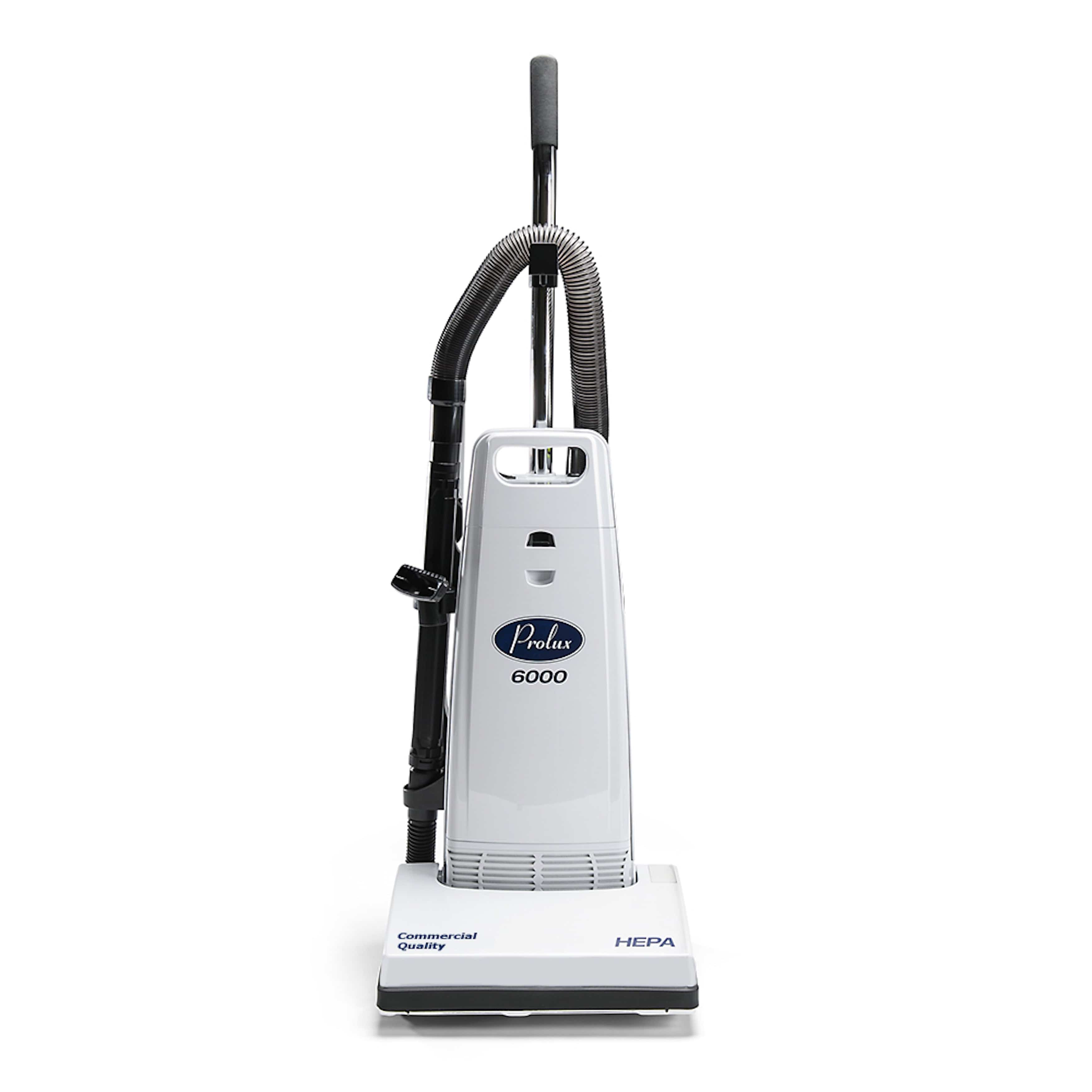 Prolux 6000 Upright Vacuum Cleaner with Bumper - Powerful Suction for Carpets & Hard Floors | Ideal for Home Cleaning, Pet Hair Removal & Allergen Reduction